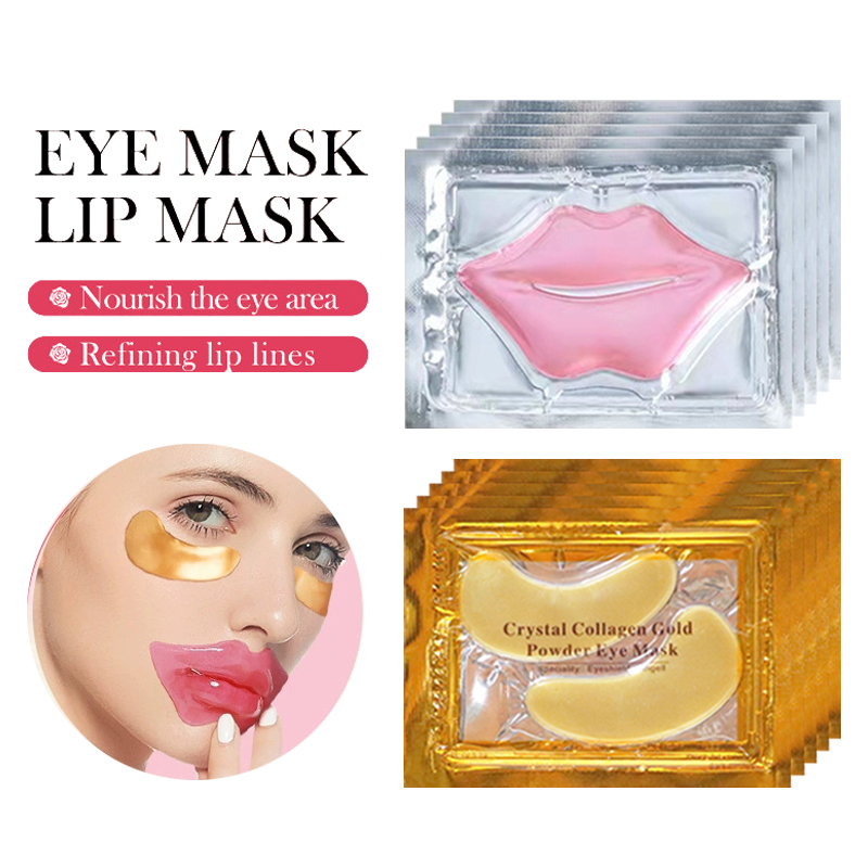 10/20pcs Golden Crystal Collag - Skincare Oil Control บทวิจารณ์และราคา
