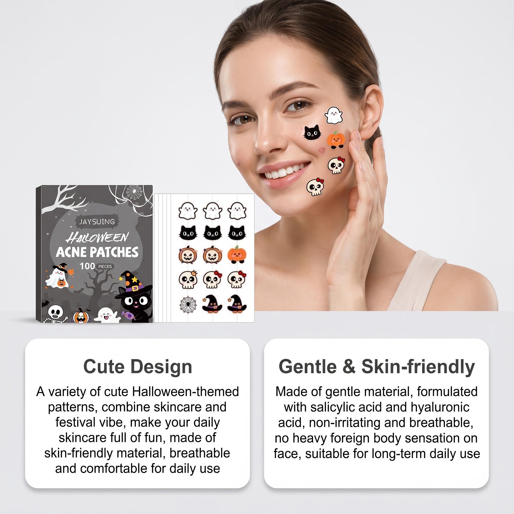 แผ่นแปะสิวสำหรับฮาโลวีน กรดซาล - Skincare Salicylic Acid บทวิจารณ์และราคา