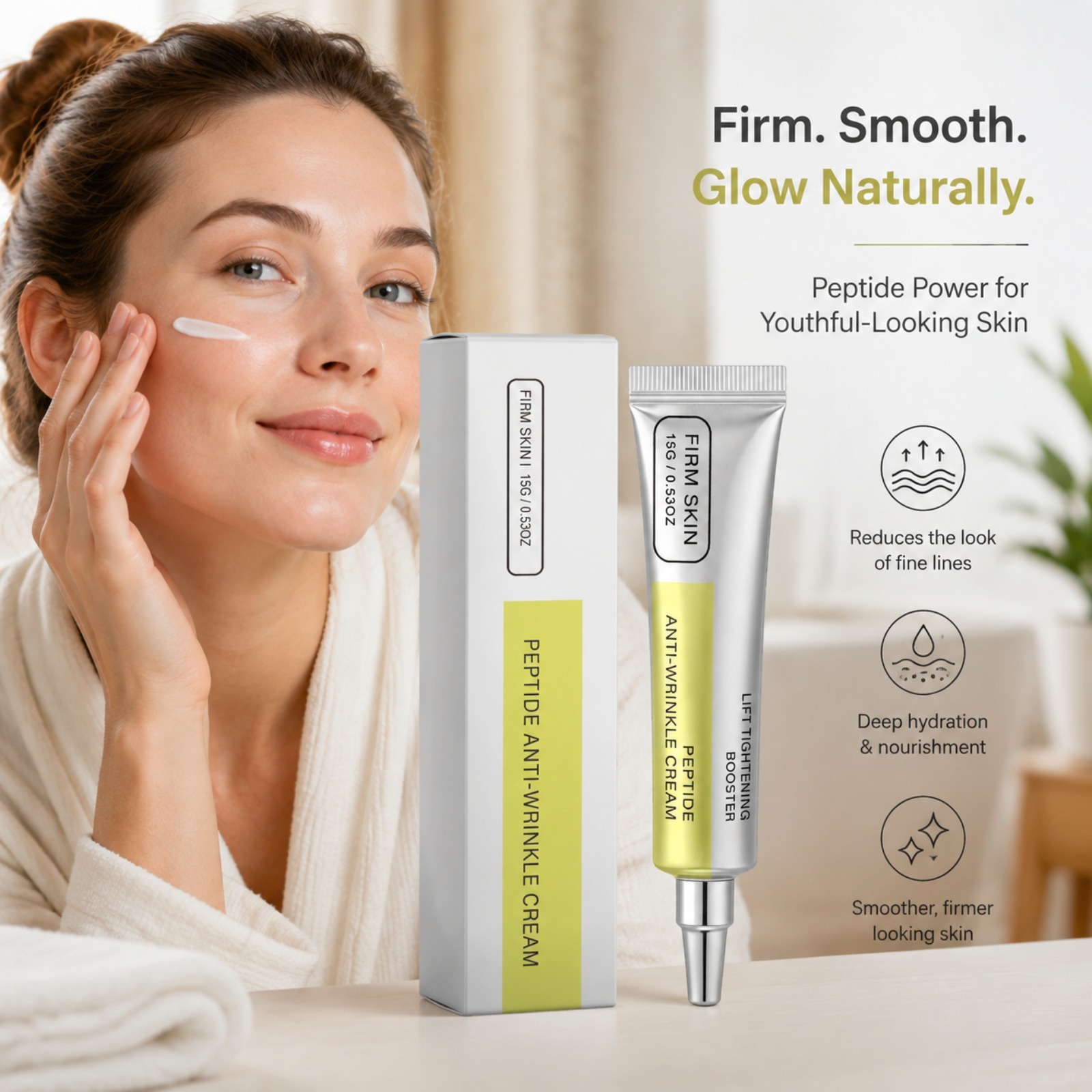 ครีมบำรุงผิวหน้าเปปไทด์เรตินอล - Skincare Skintific บทวิจารณ์และราคา