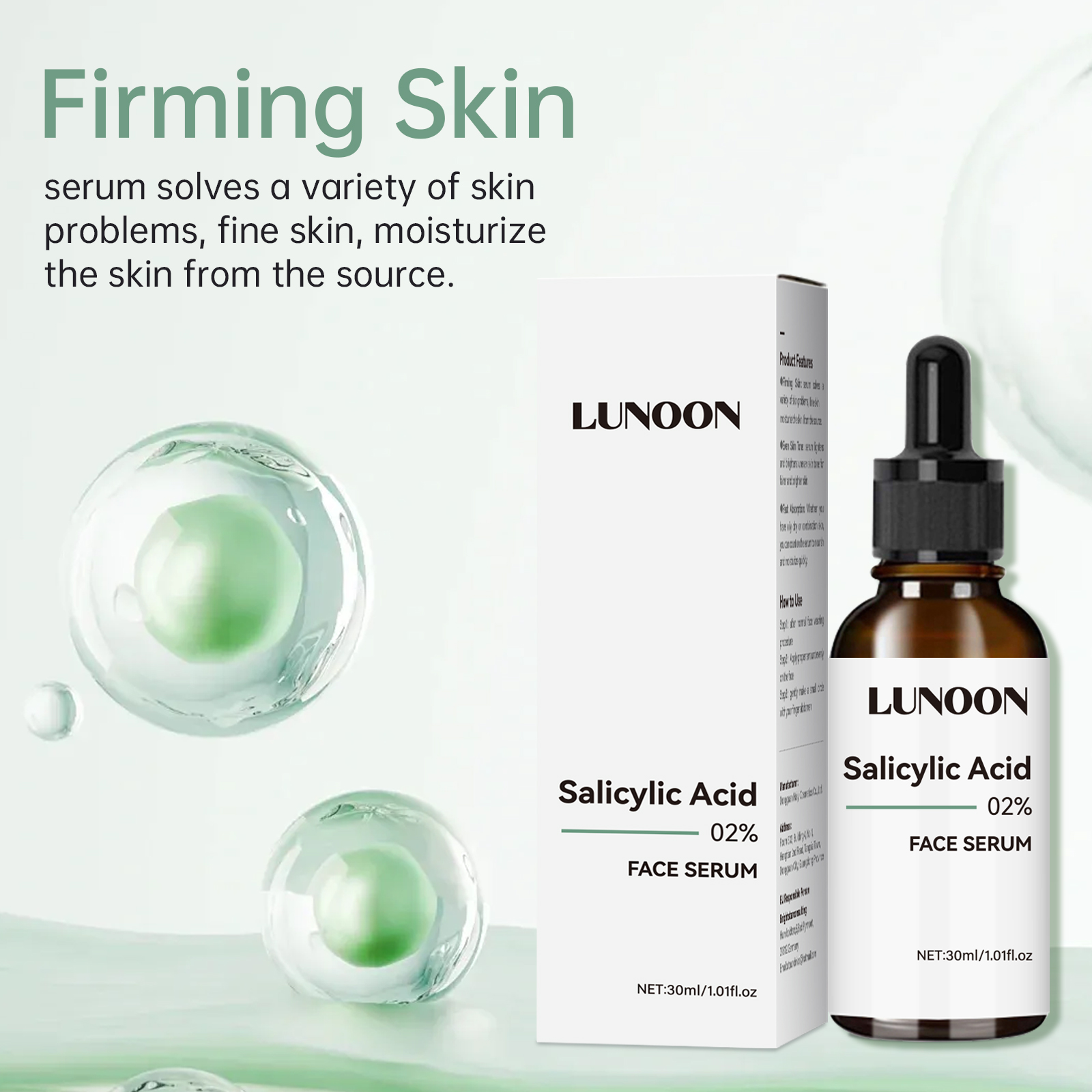 Salicylic Acid Facial Serum กร - Skincare Salicylic Acid บทวิจารณ์และราคา